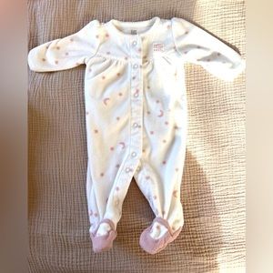 Carter’s “Mommy’s Little Angel” fleece onesie